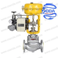 Falf Rheoleiddio Diaffram Niwmatig Dur Di-staen